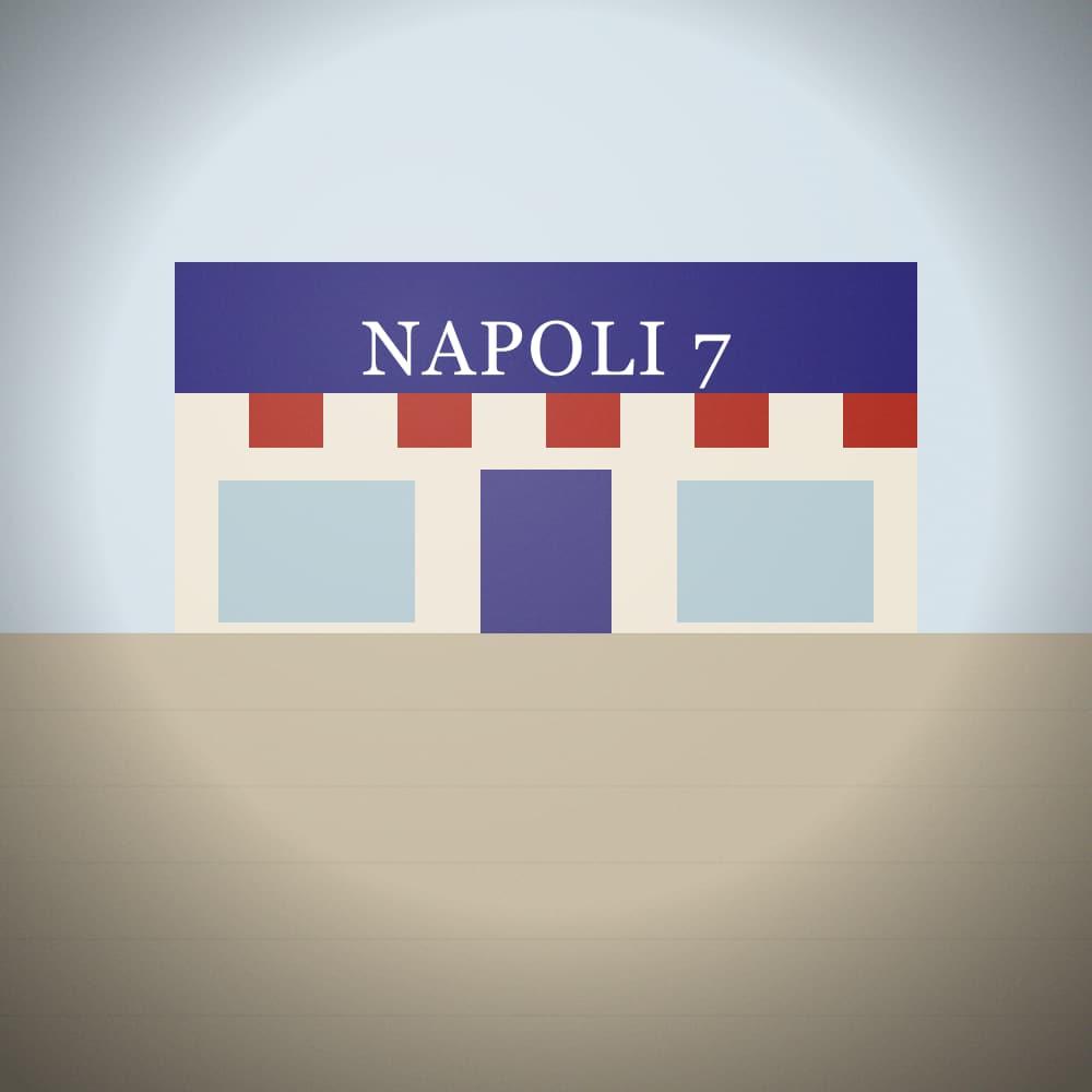 Napoli 7 storefront, Al Jurf 2, Ajman