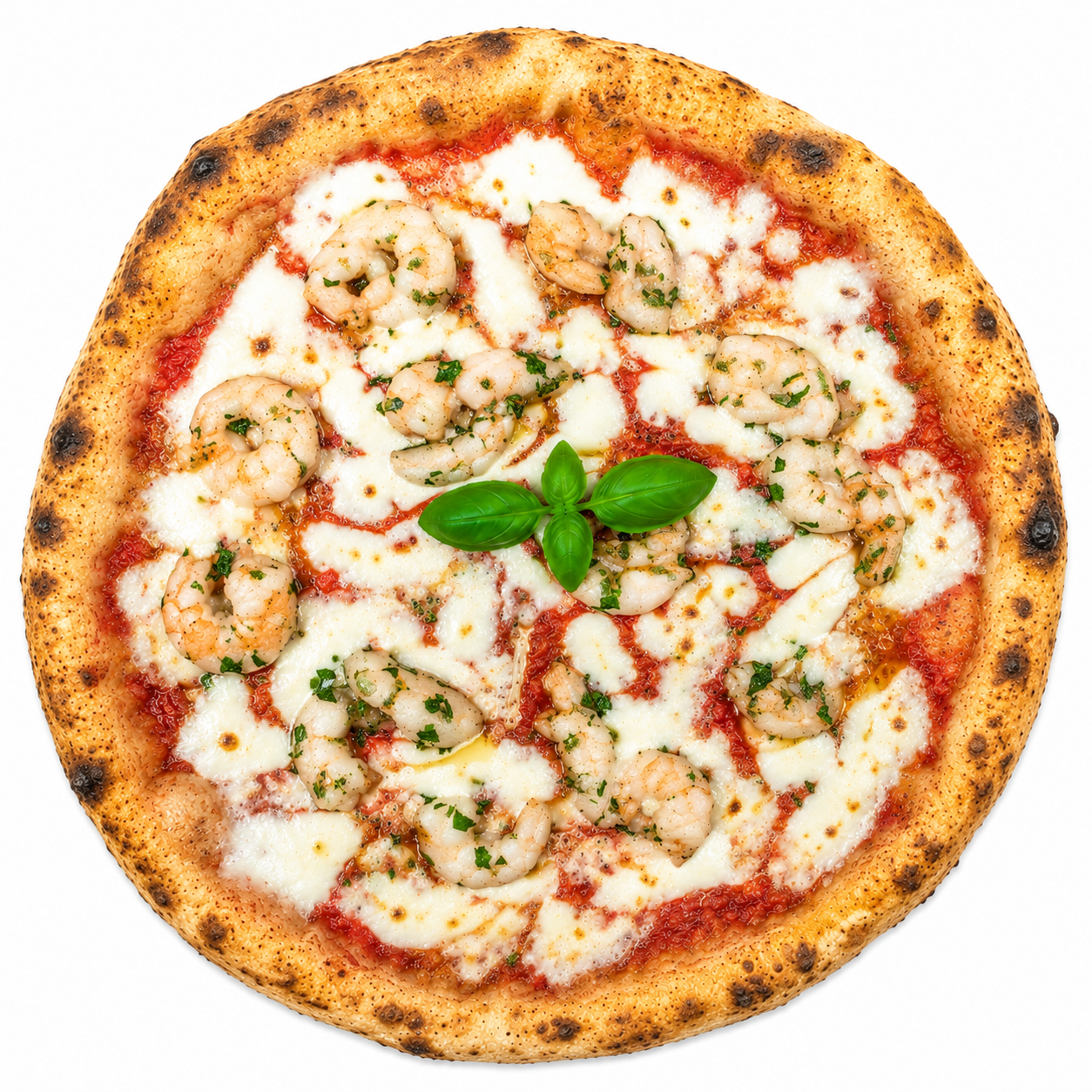 Prawns Pizza from Napoli 7